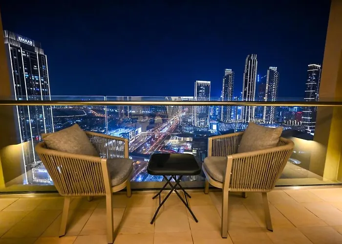 Spacious 1 Bedroom Address Dubai Mall Haven Stay